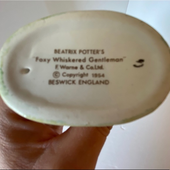 Vintage Beatrix Potter “Foxy Whiskered Gentleman“ - Picture 8 of 8